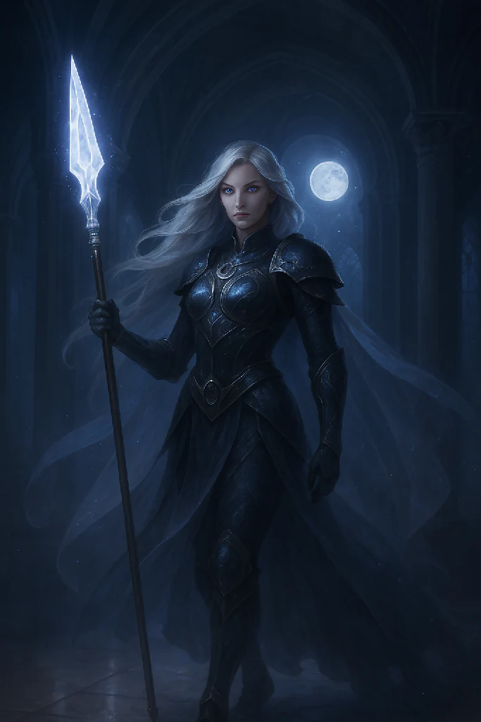 The Moonlit Valkyrie
