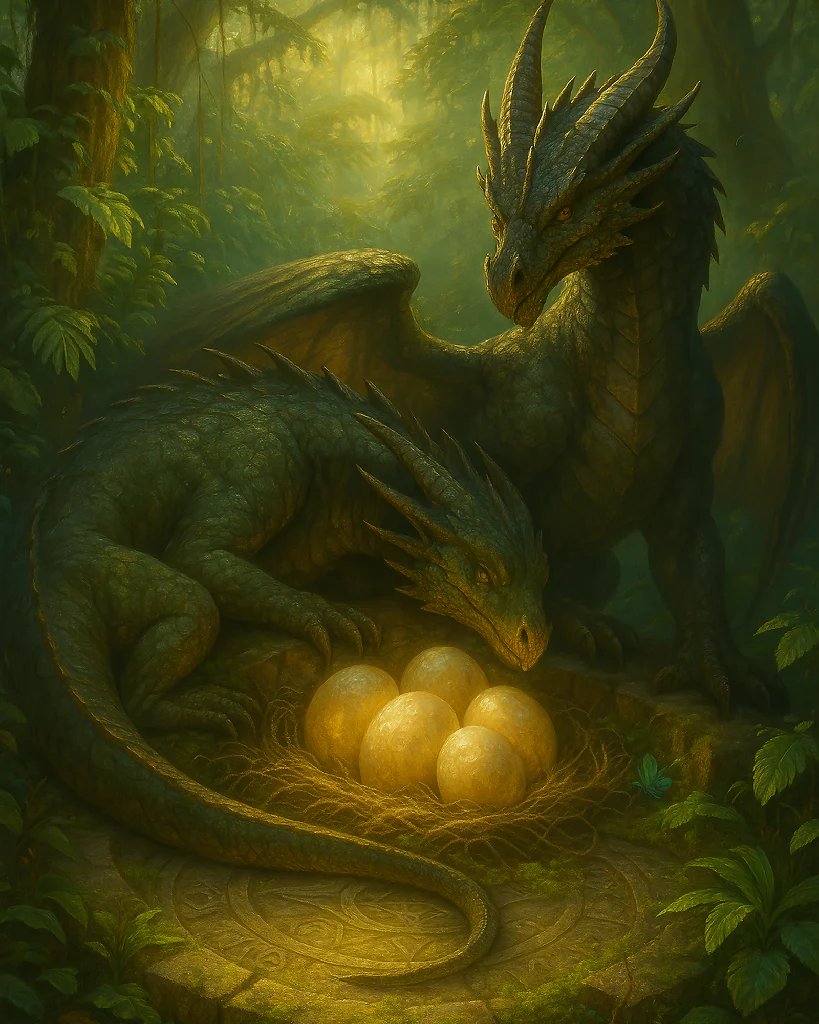 The Nest Beyond Time | Fantasy Art Print