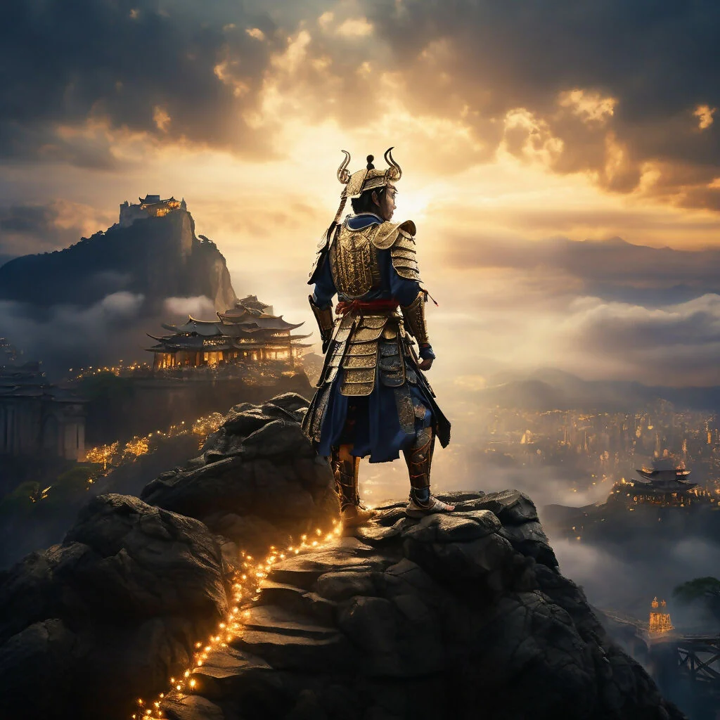The Samurai’s Ascent to the Sacred Temple - Image 4