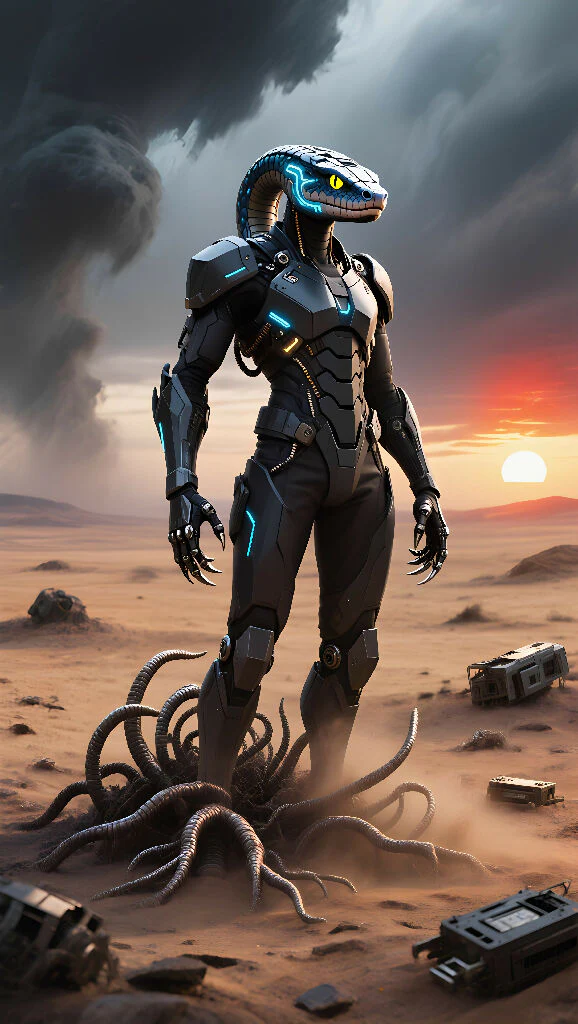 The Serpent of Cracked Earth