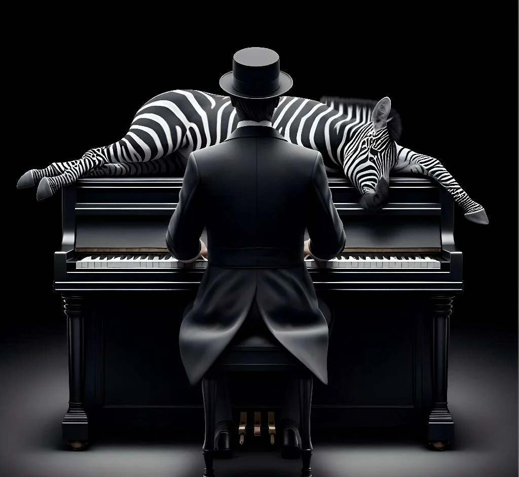 The Symphony Of Black And White