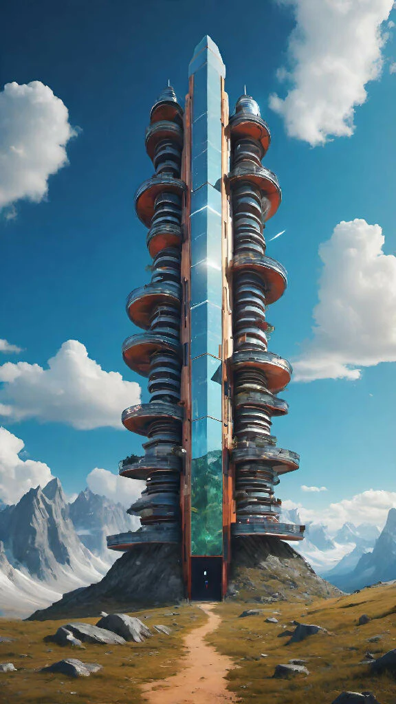The tower of happy feel good