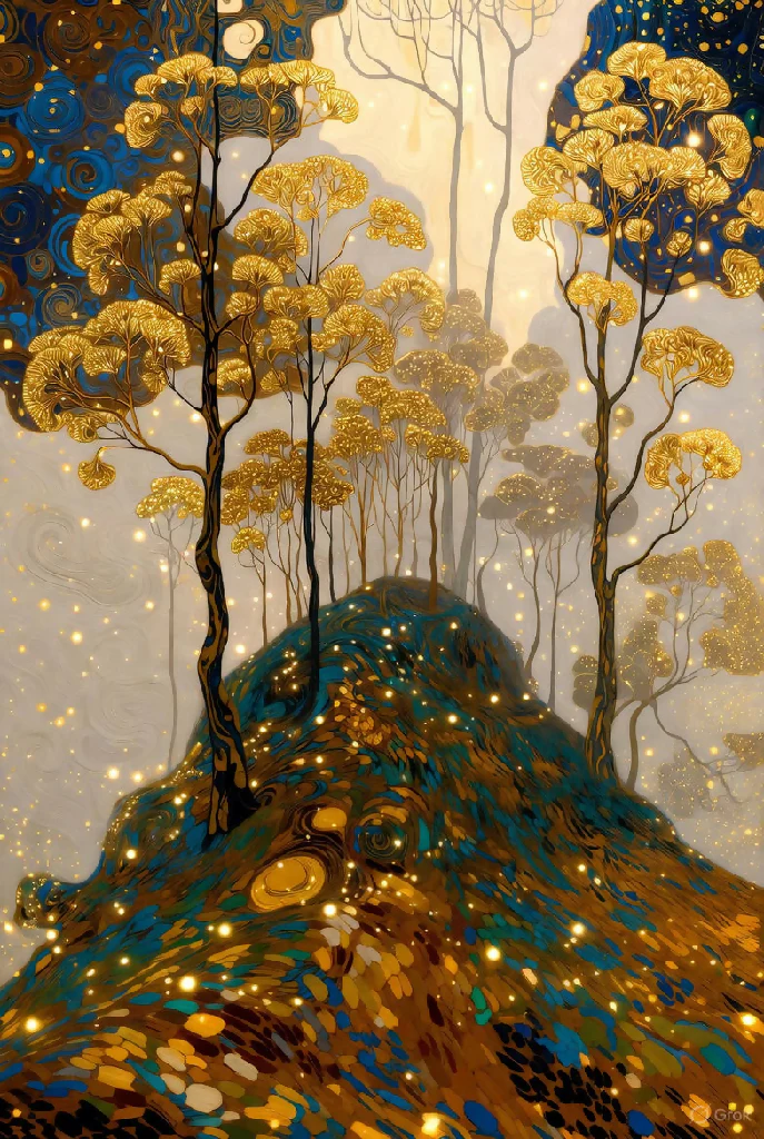 The trees on the hill - Image 2