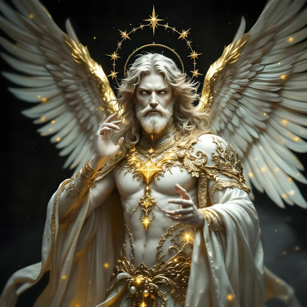 Throne of Light: The Golden Archangel