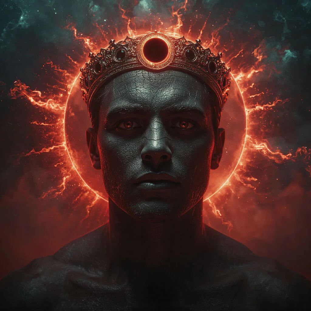 Titan Crowned in Flame