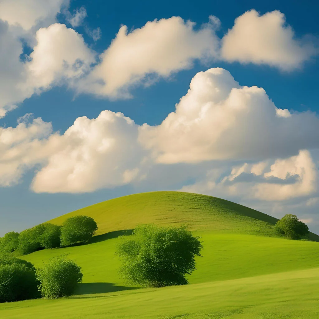 Tranquil Hills Landscape Print