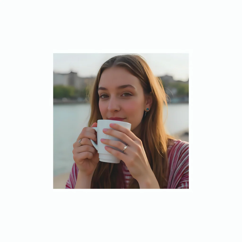 Tranquil Morning Coffee Scene