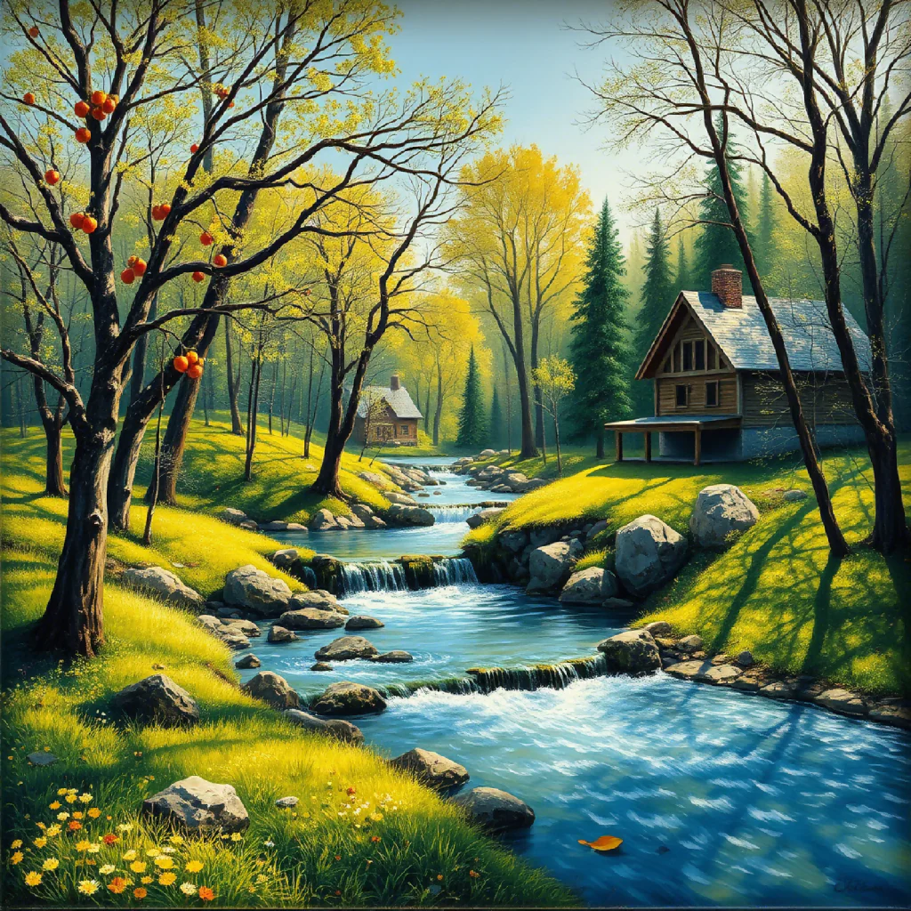 Tranquil Riverside Cabin in the Woods* - Image 7