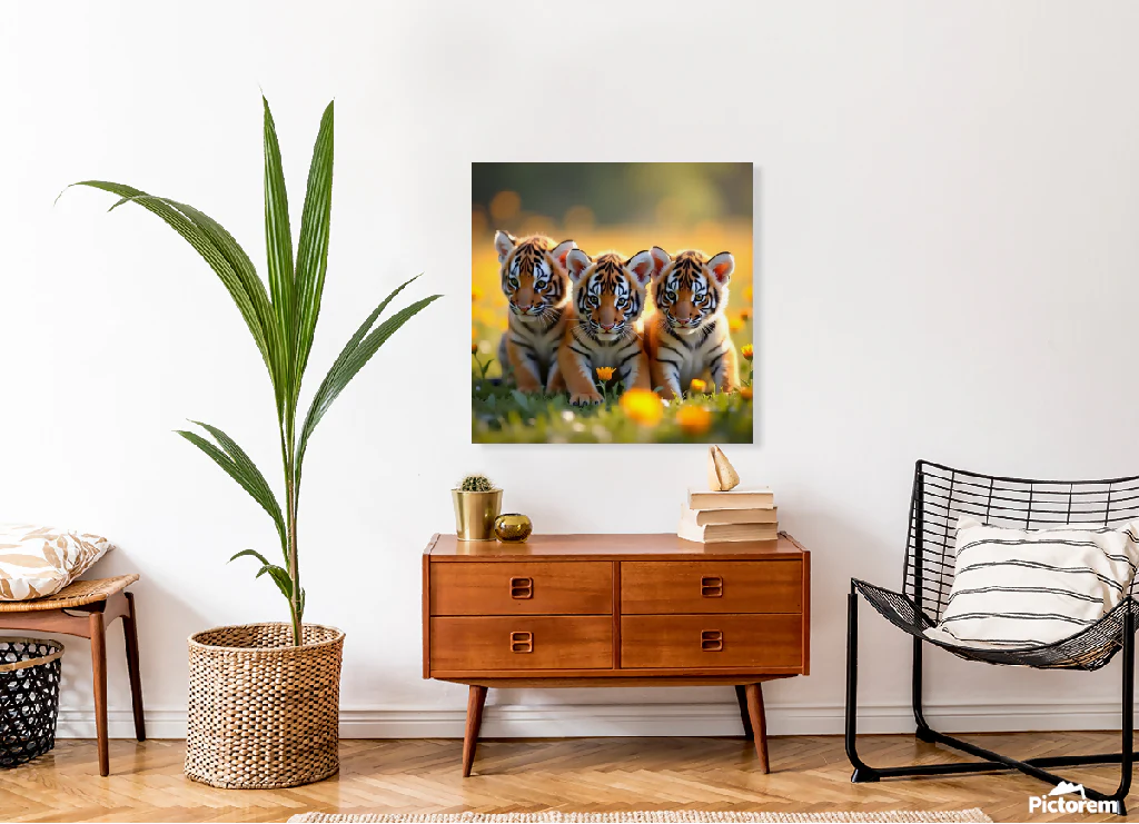 "TreeTiger Cubs Portrait" 1 - Image 3