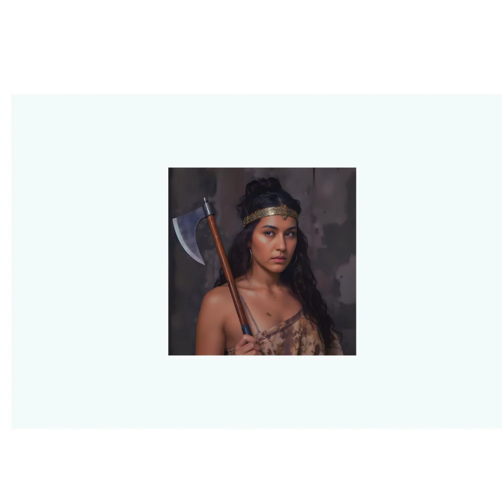 Tribal Empress – Warrior with Axe
