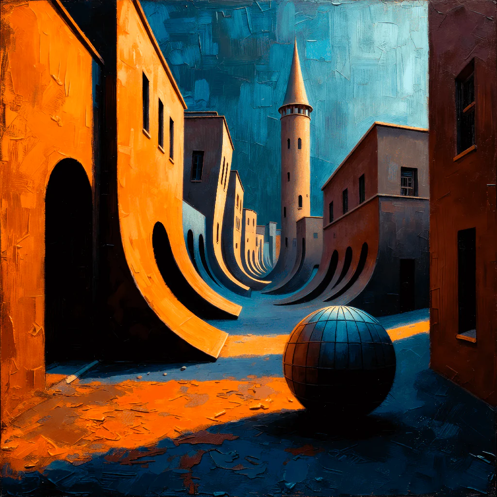 Urban Dreams #2: twisted streets in optical illusions