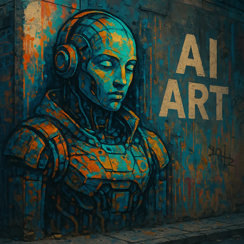 Urban Sentinel – AI Street Mural