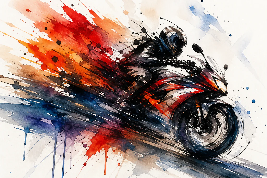 Velocity in Watercolor