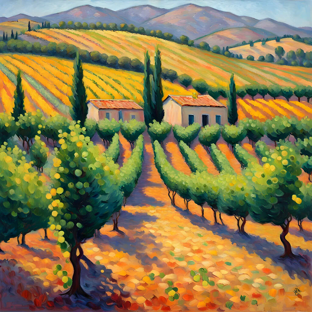 vineyard of italy