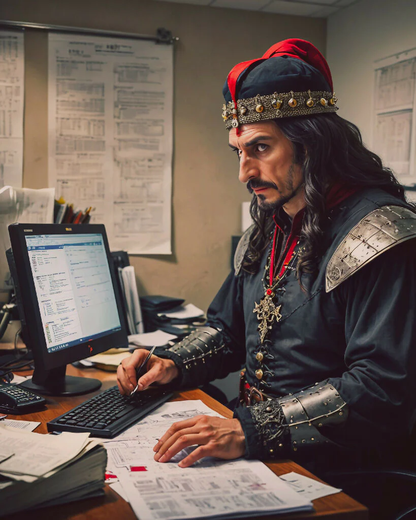 Vlad Dracul, Cubicle Dweller