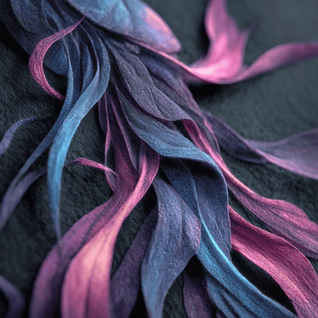 Voiles of Soul #3 – Translucent Fabric Waves