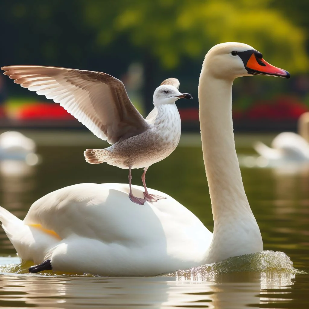 Water Taxi Swan for Seagull