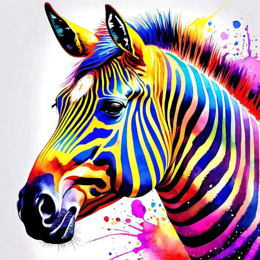 Watercolor animals