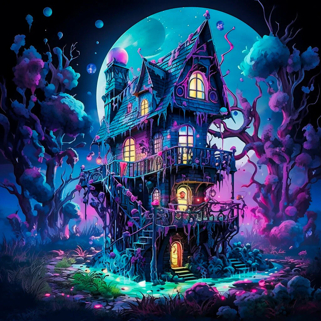 Whimsical Haunted House