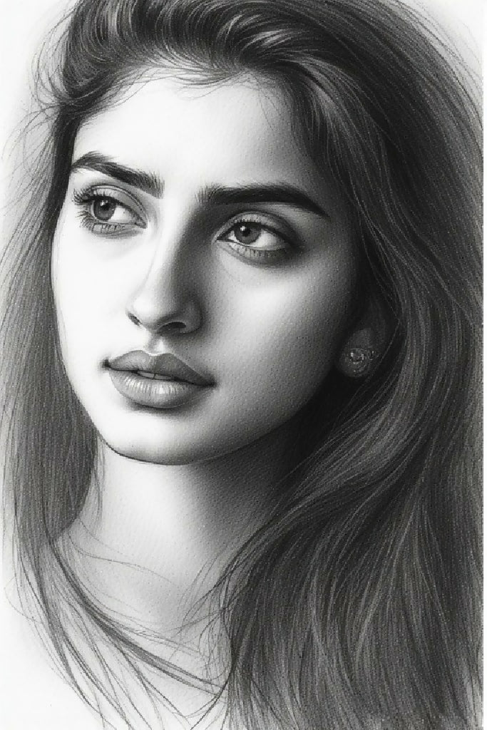 “Whispers in Graphite – Emotive Portrait Sketch Series - Image 7