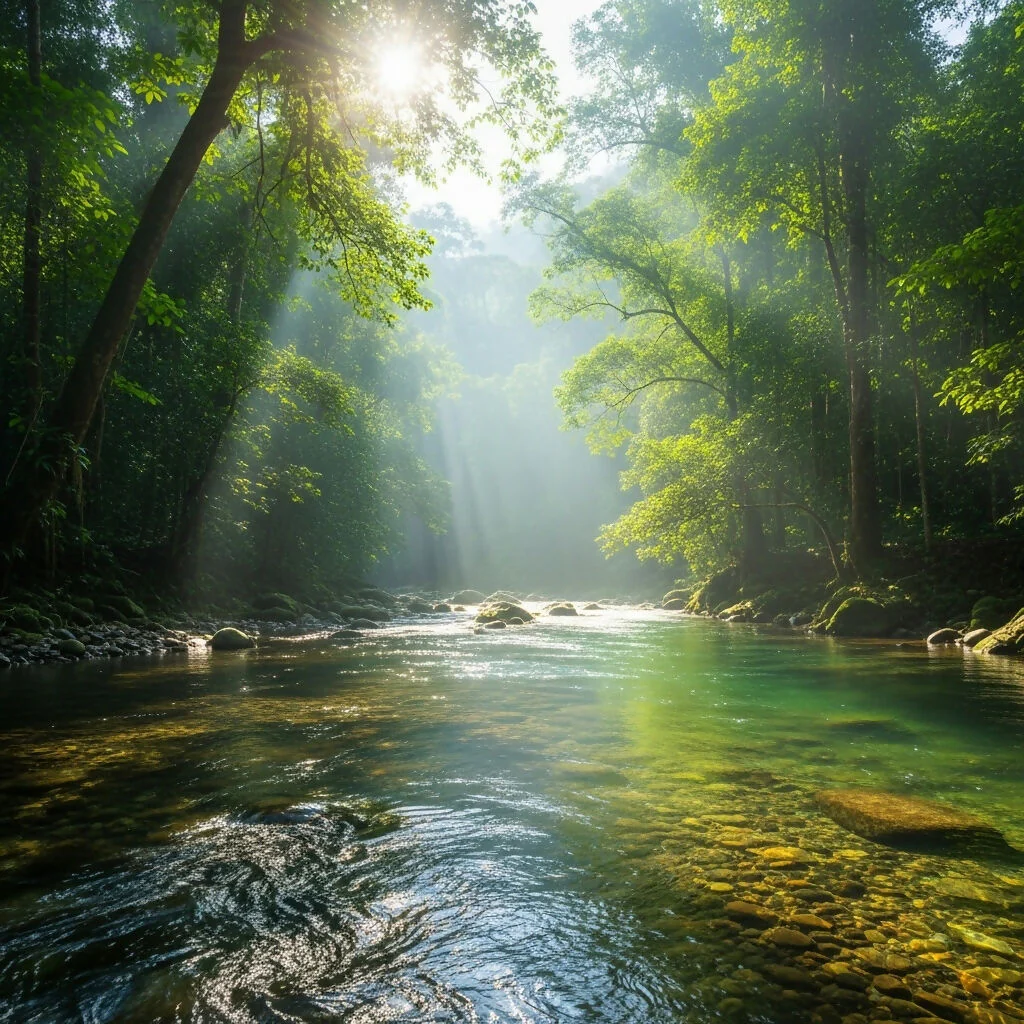 Whispers of the Forest Stream