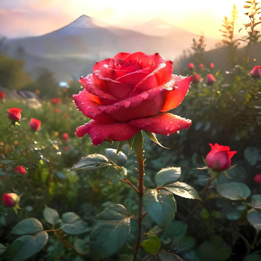 Whispers of the Mountain Rose