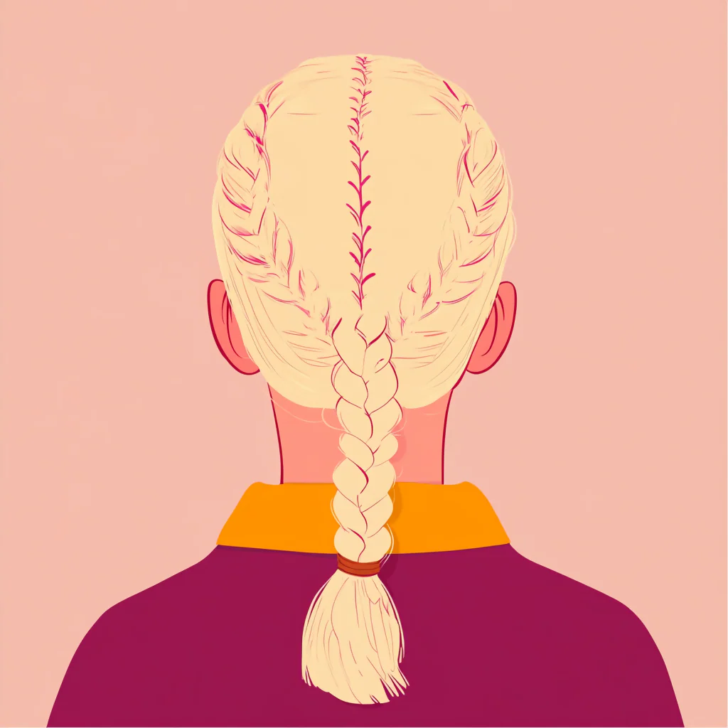White girl hairstyle 1