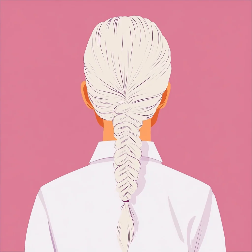 White girl hairstyle 1 - Image 2