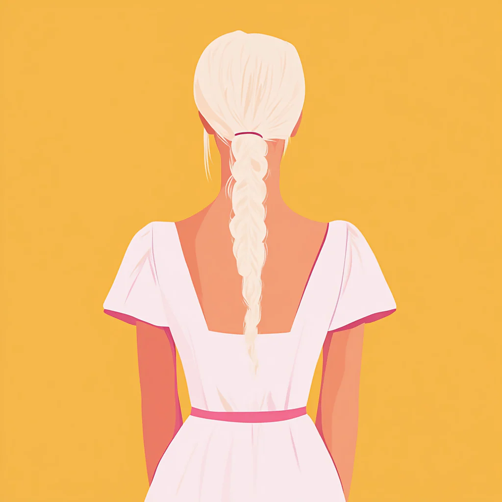 White girl hairstyle 1 - Image 3