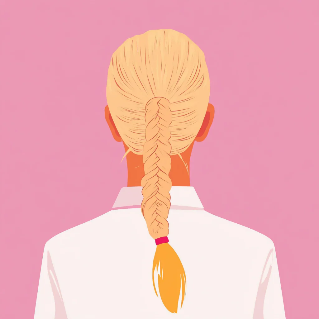 White girl hairstyle 2