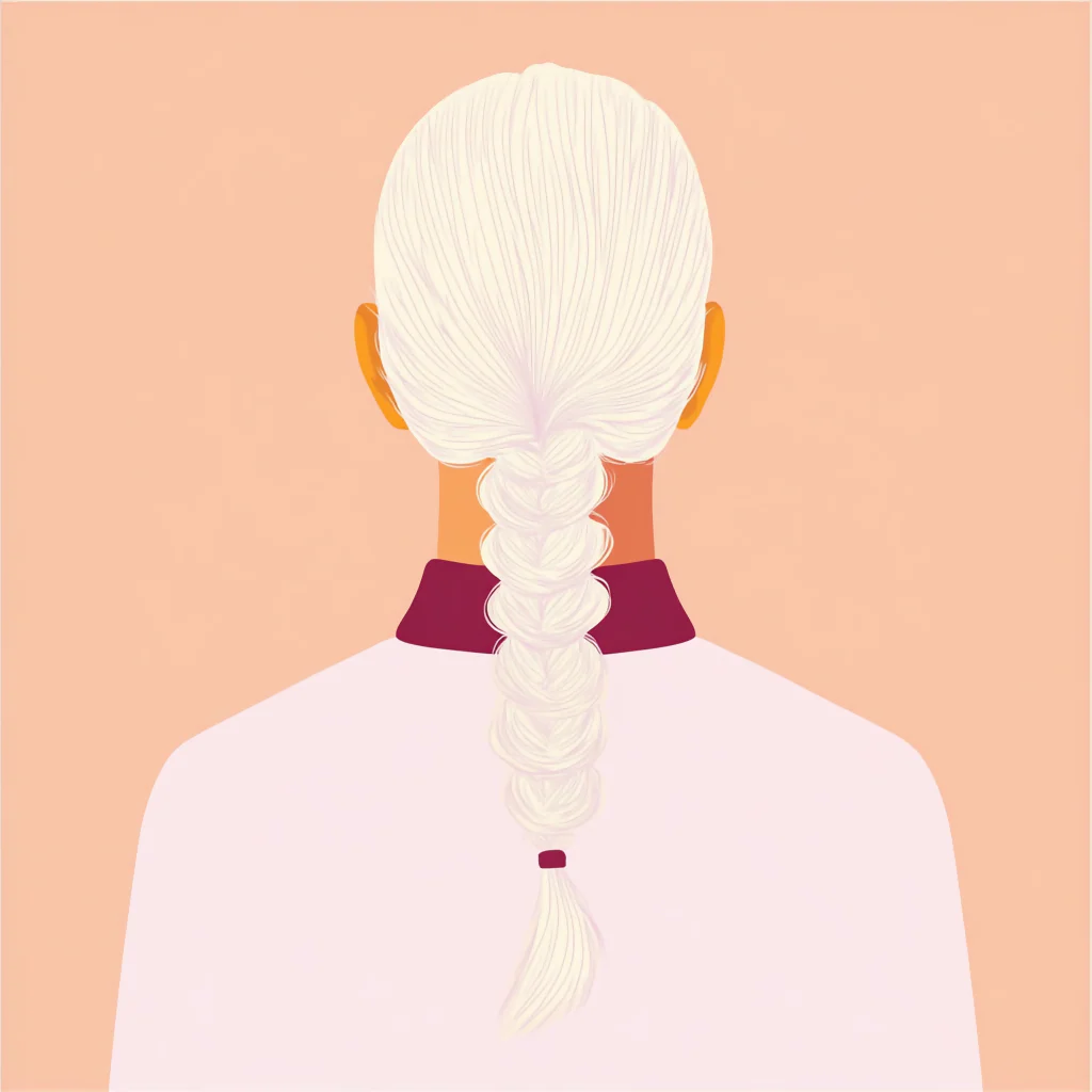 White girl hairstyle 2 - Image 2