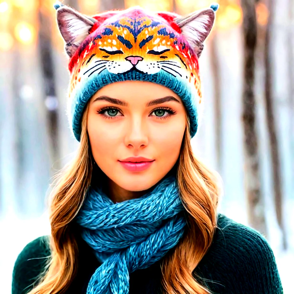 Winter Fashion Portrait