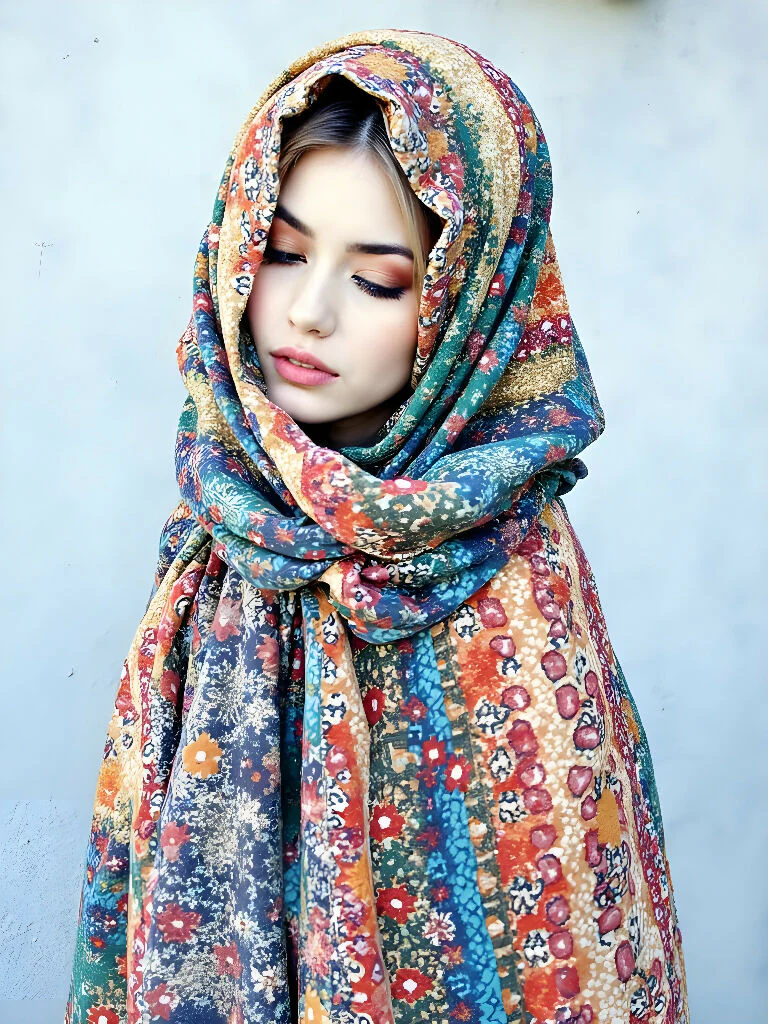 Woman in Shawl 3