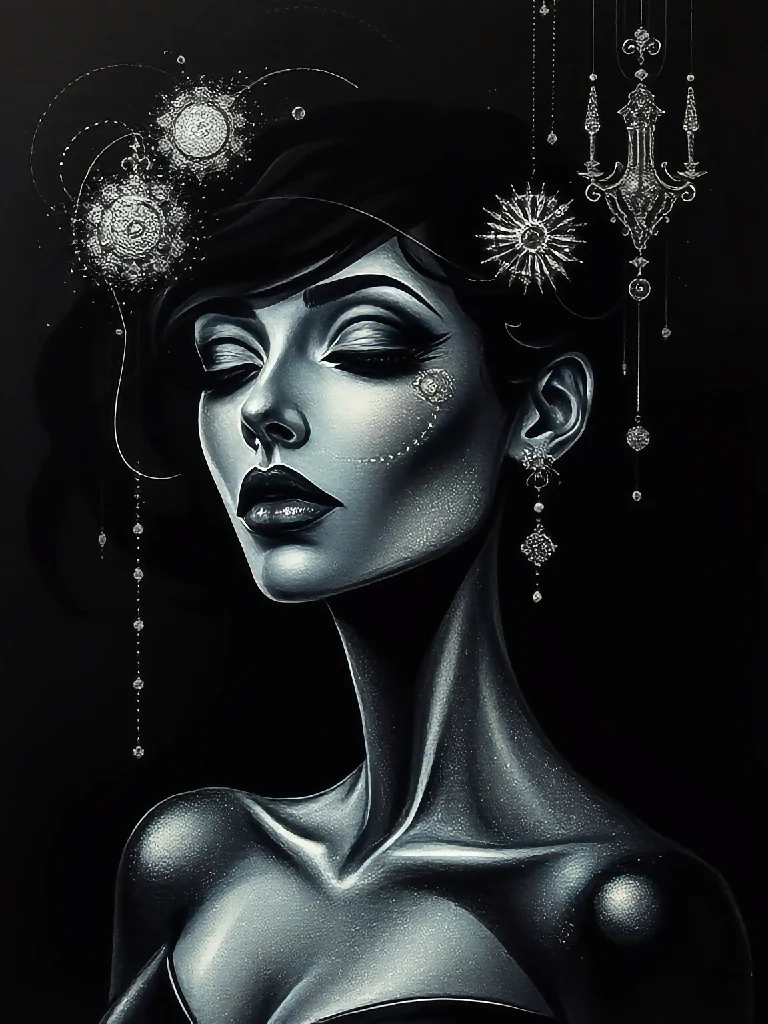 Woman mysterious No. 2