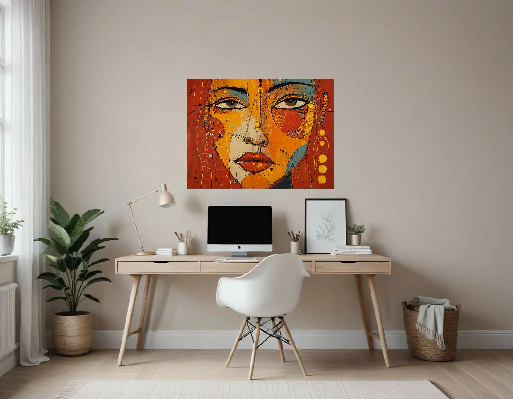 Woman's face in the Style 2 - Image 3