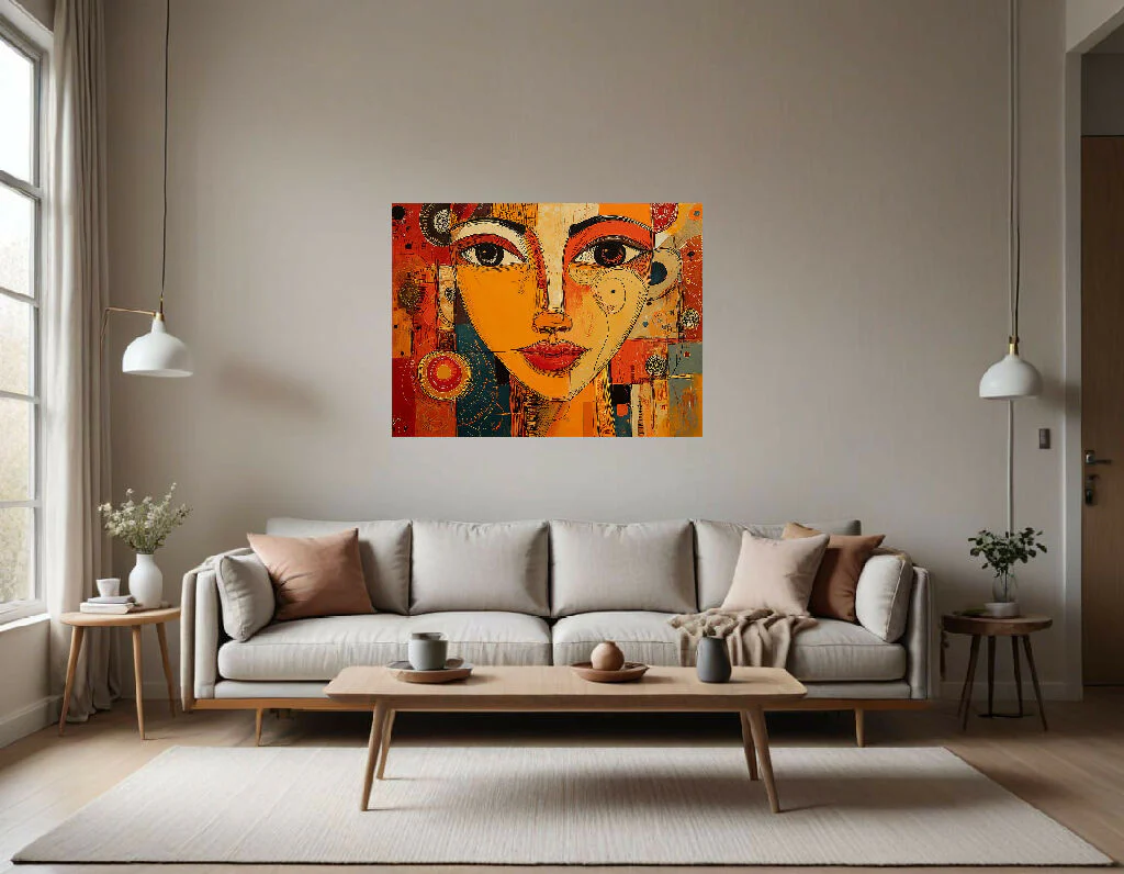 Woman's face in the Style - Image 2