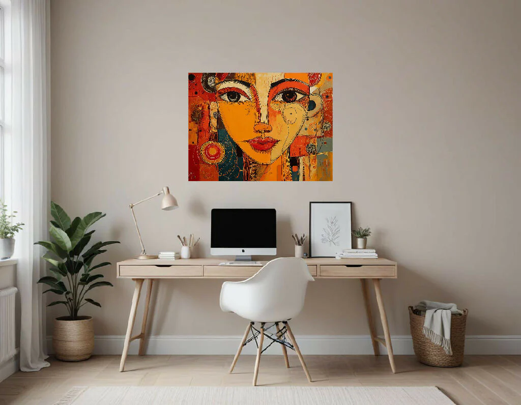 Woman's face in the Style - Image 3