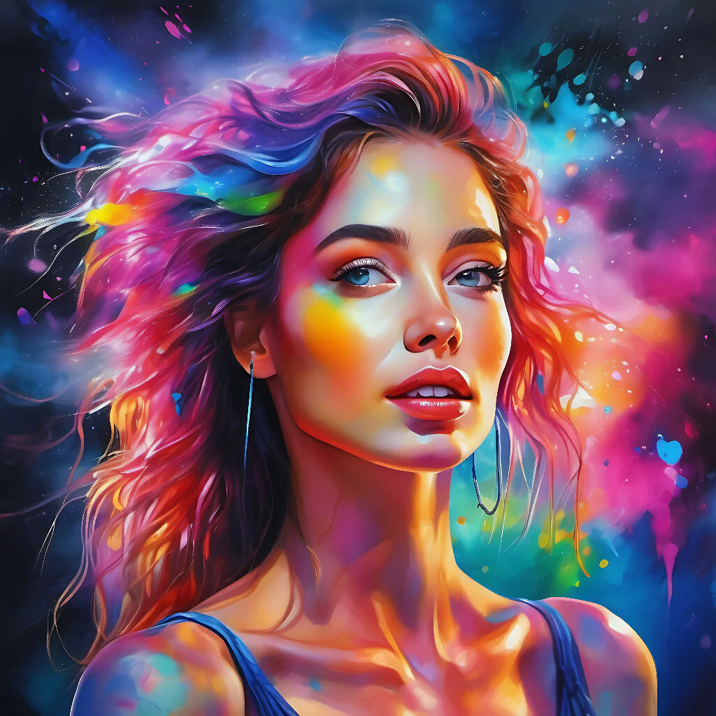 Womans watercolor - Image 10