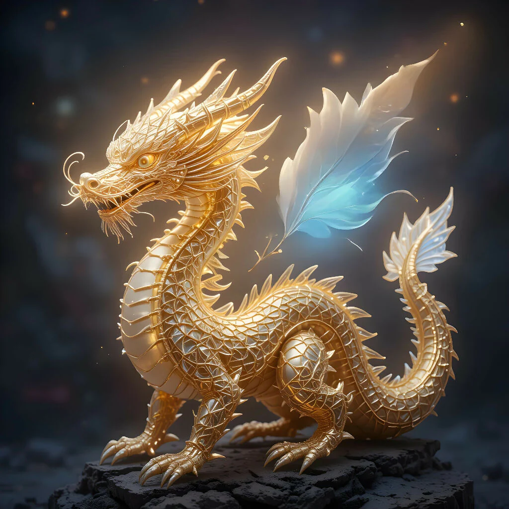 Young Golden Dragon 01